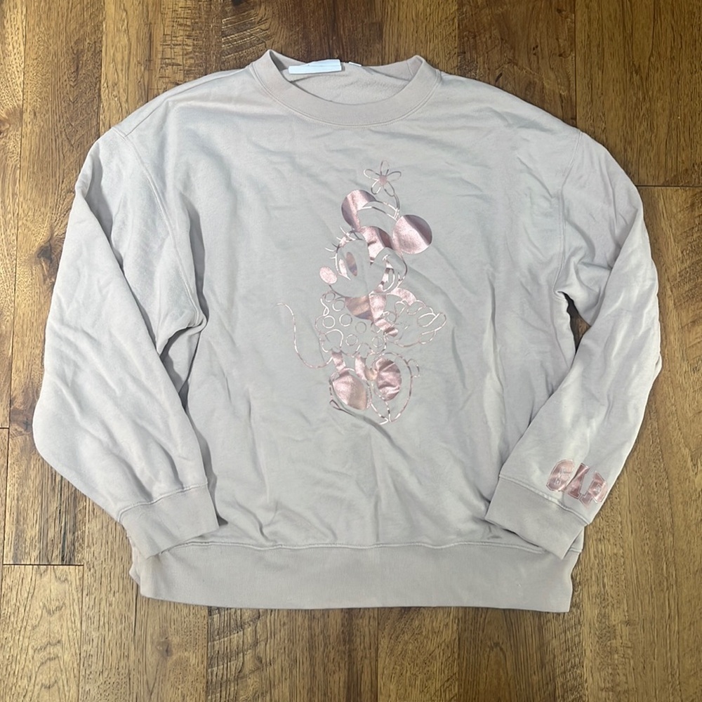 Gap Disney Woman’s Micky Mouse Crewneck Size L
